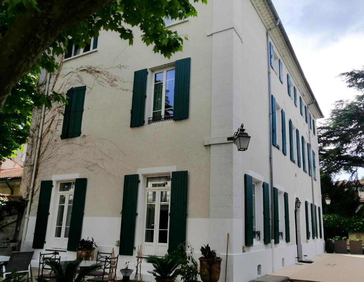 Bed and Breakfast Les Jardins De La Fontaine Alès Exterior foto