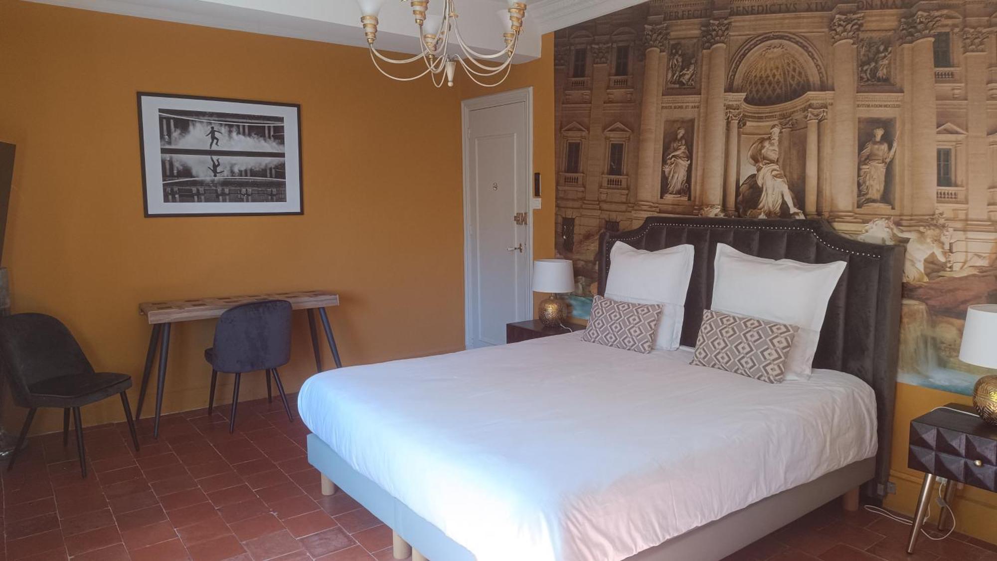 Bed and Breakfast Les Jardins De La Fontaine Alès Exterior foto